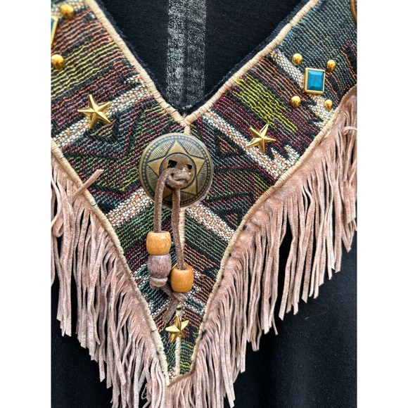 Vintage Womens Westen style Cactus tag one size all fits LARGE - Picture 5 of 6